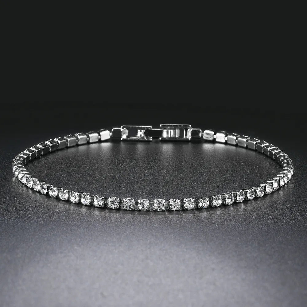 Small Cubic Zirconia Tennis Bracelet