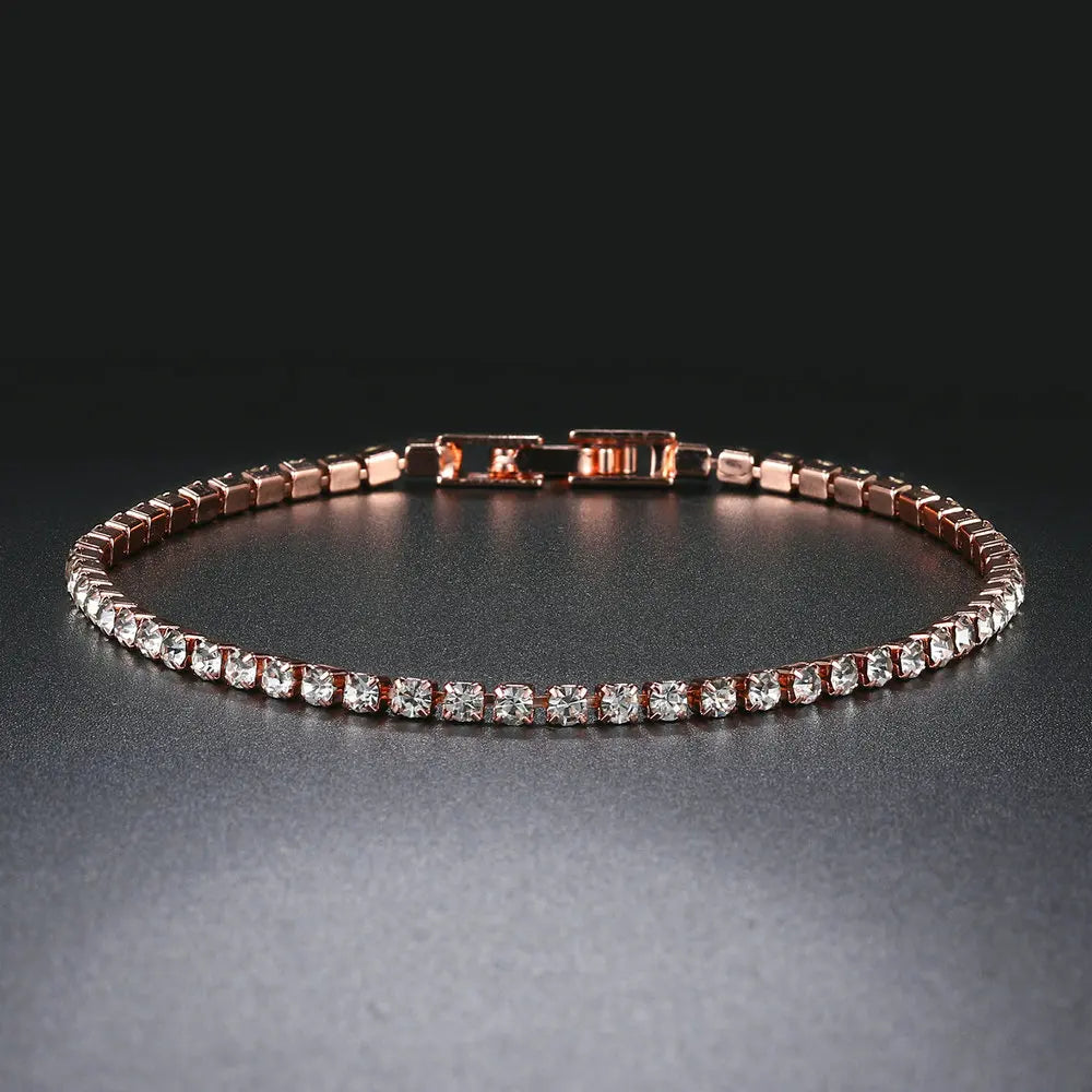 Small Cubic Zirconia Tennis Bracelet