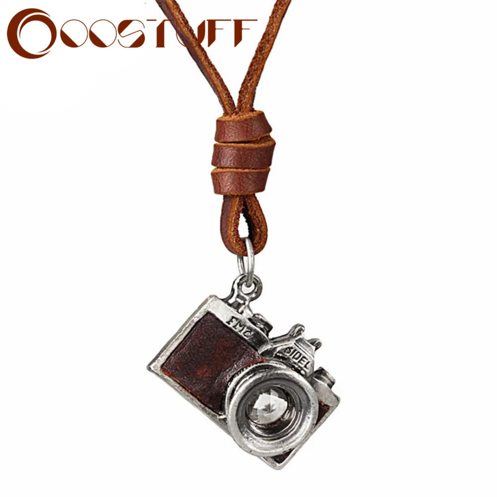 Camera Pendant Necklace