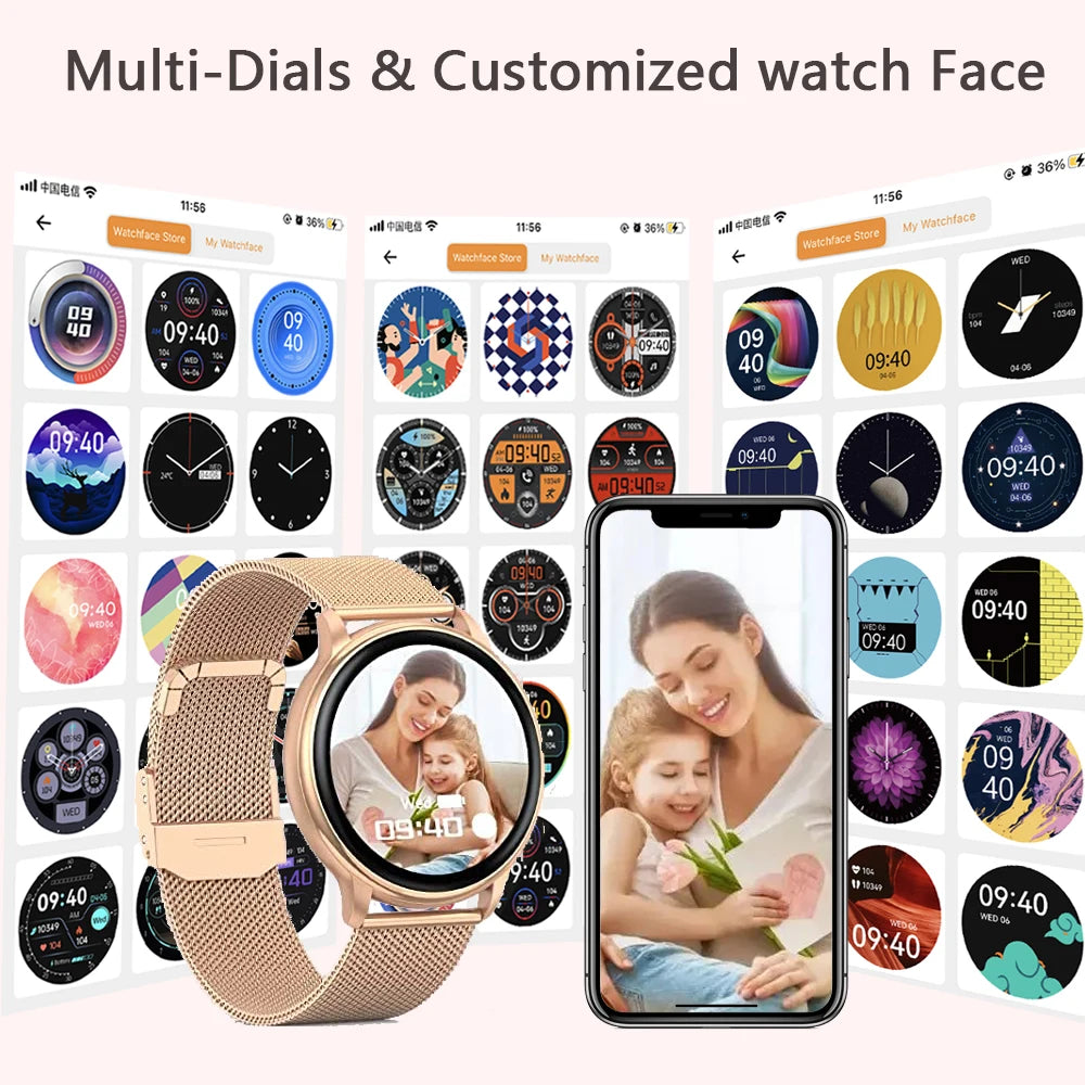 Bluetooth Call Smartwatch for Women