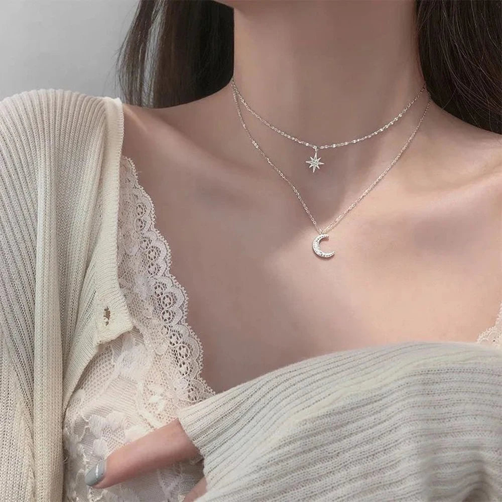 Delicate Zircon Necklace